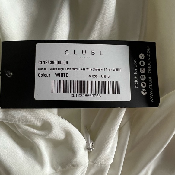 Club L London Dresses Brand New Never Worn Pure White Club London